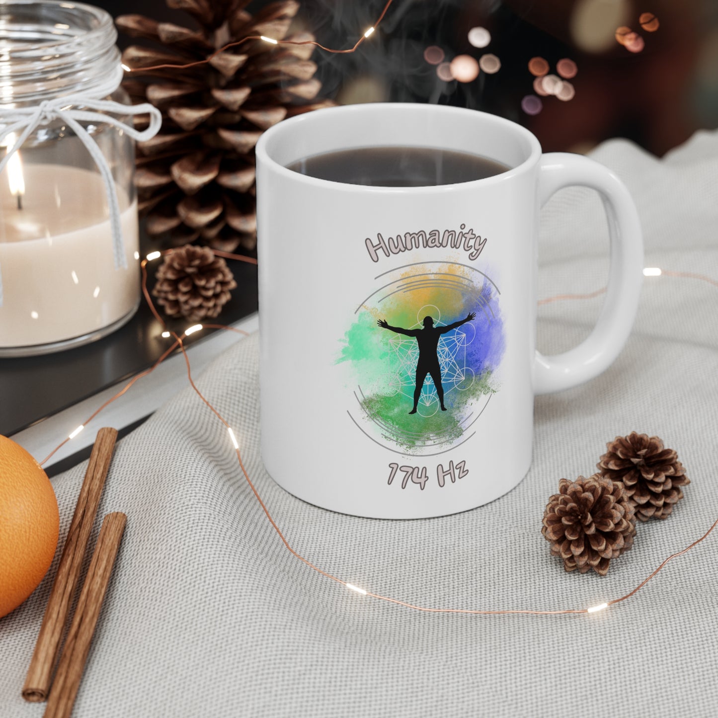 174 Hz Humanity (O2) Mug