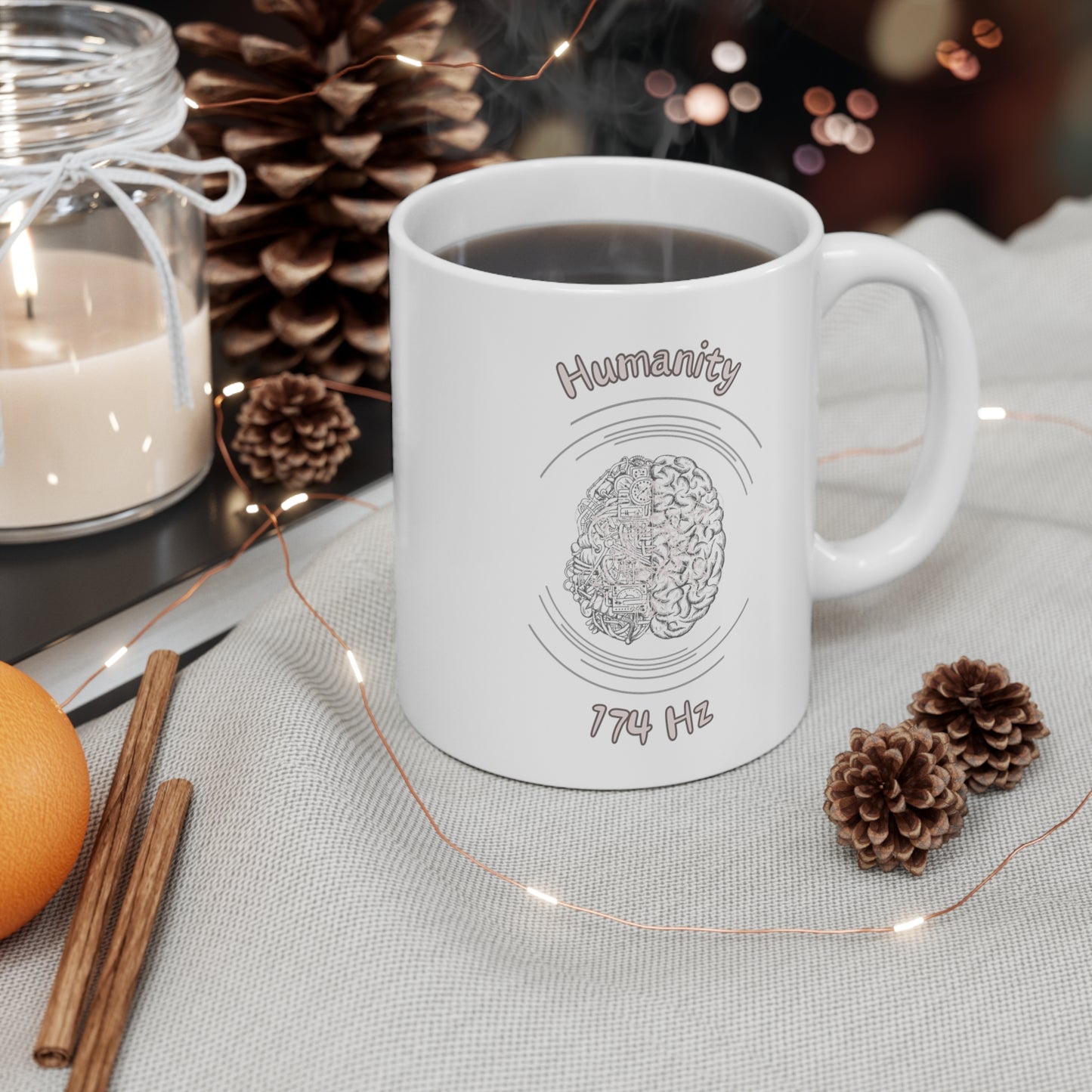 174 Hz Humanity (O1) Mug