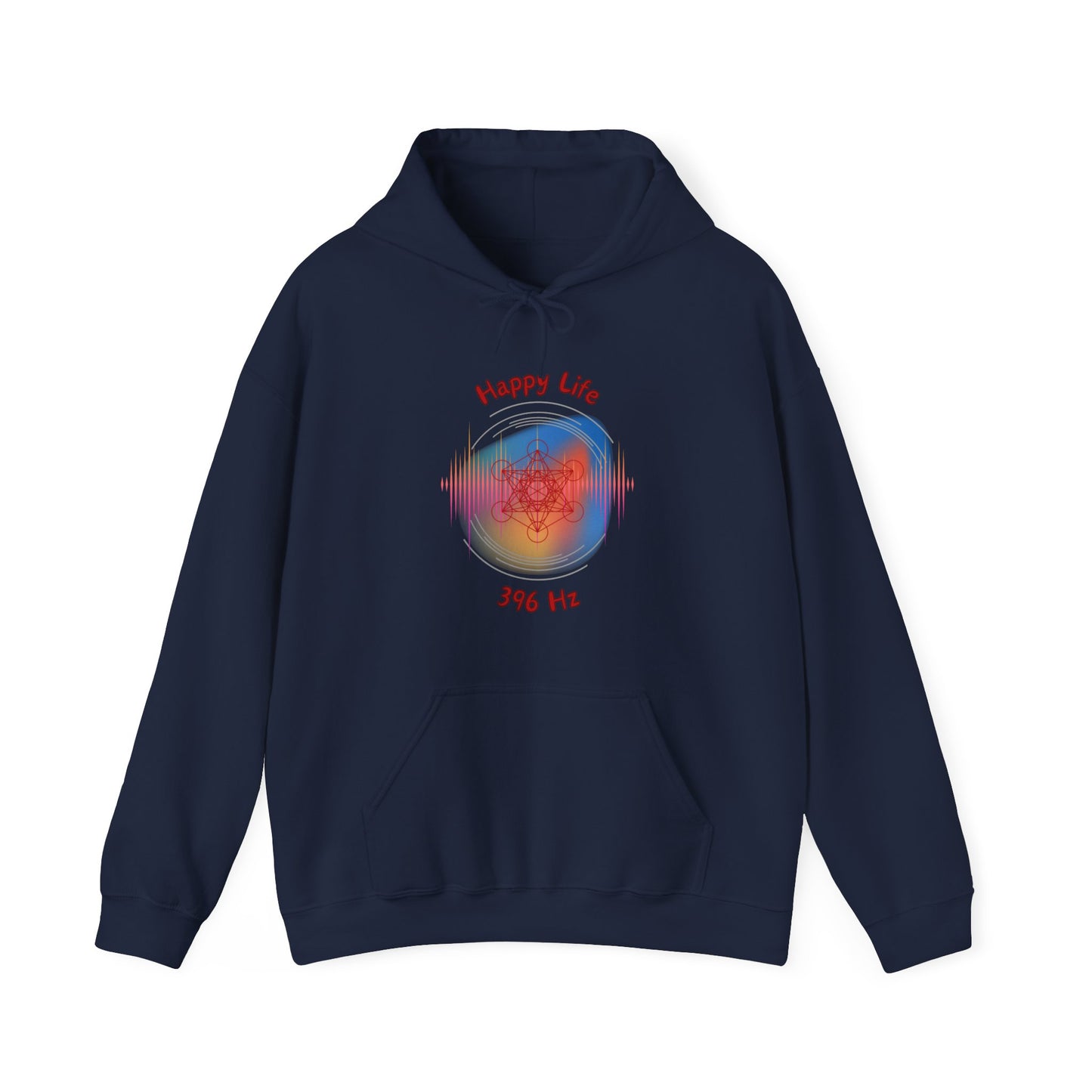 396 Hz Happy Life (W1) Hoodie