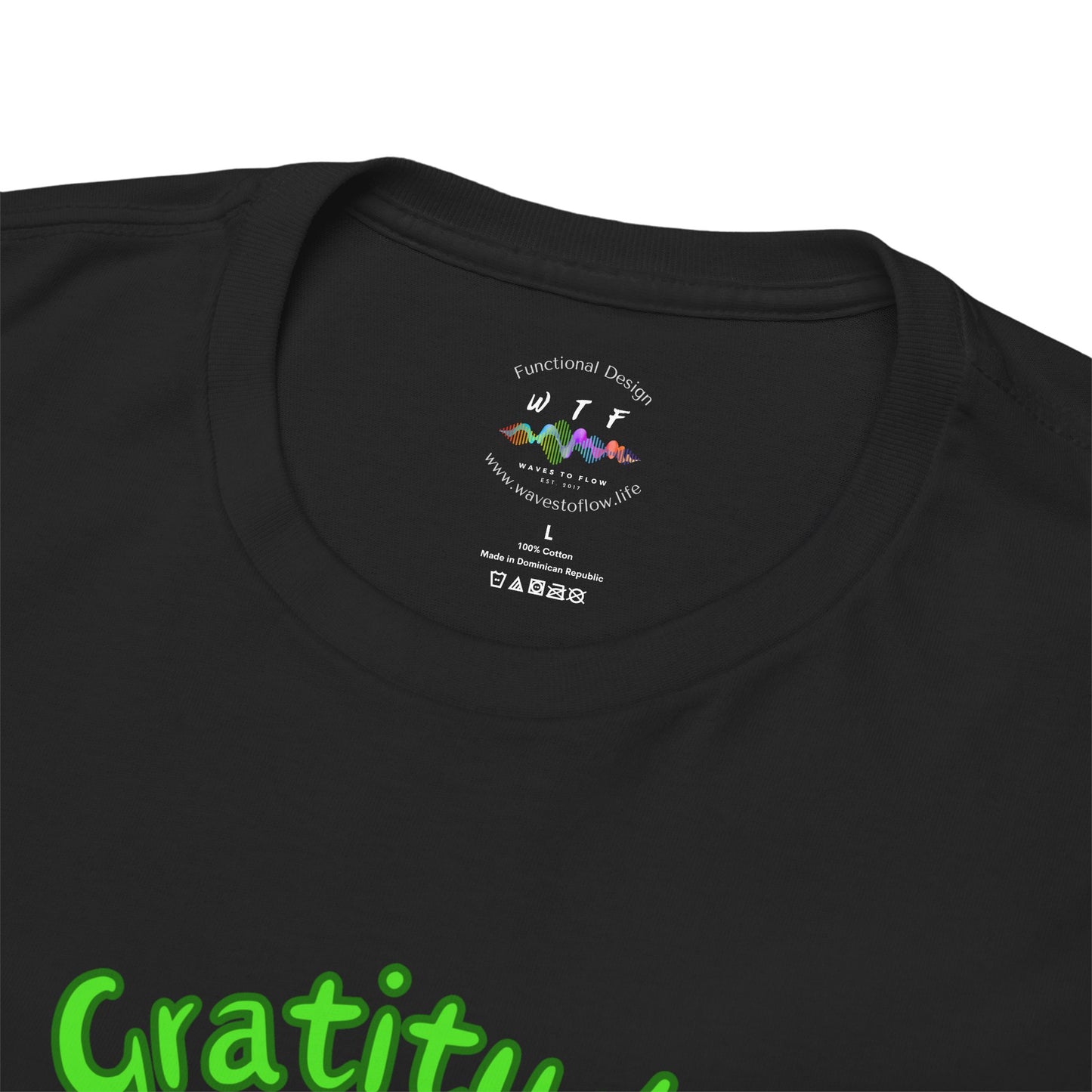 528 Hz Gratitude (C1) T-Shirt (Original Series - Crystal)