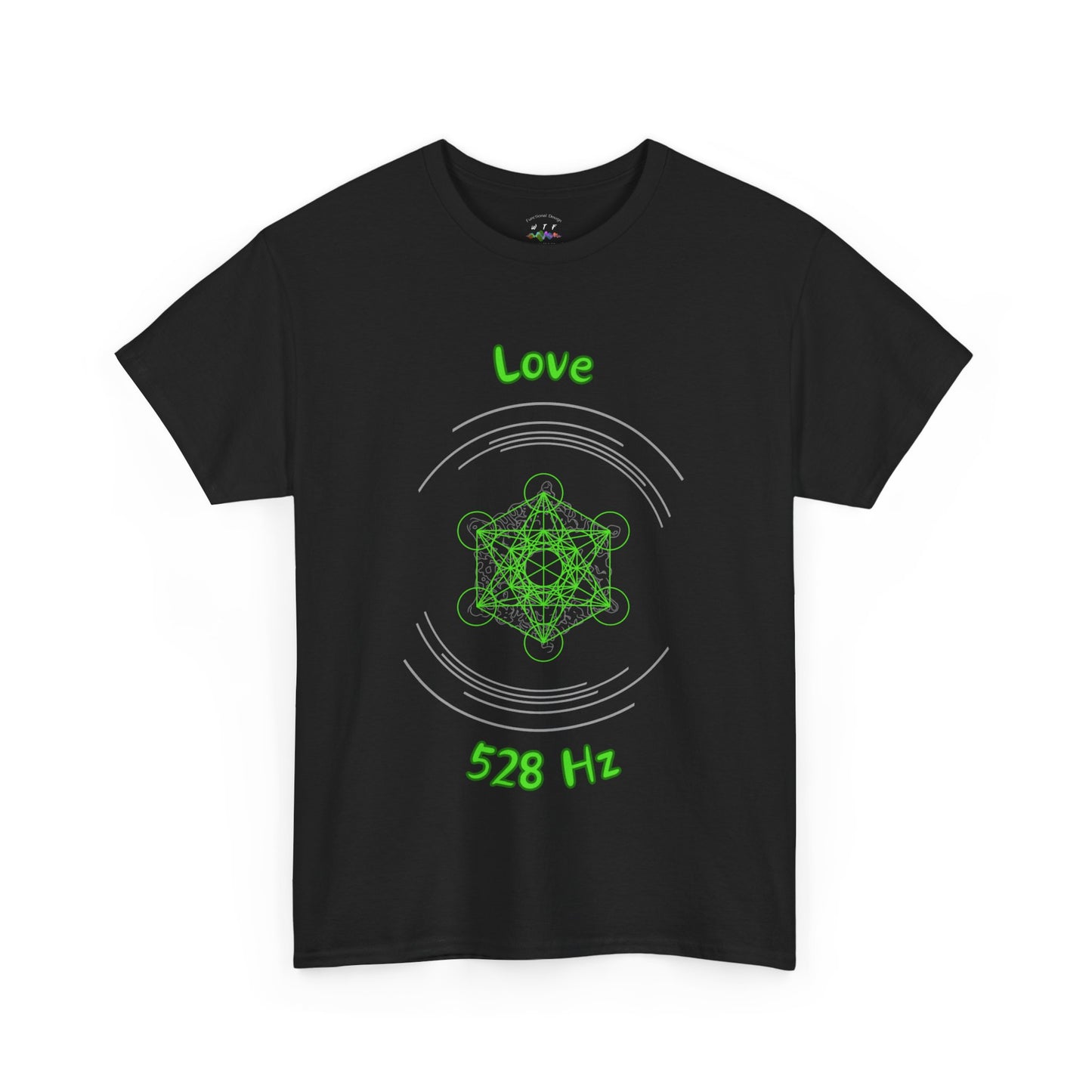 528 Hz Love (C1) T-Shirt (Original Series - Crystal)