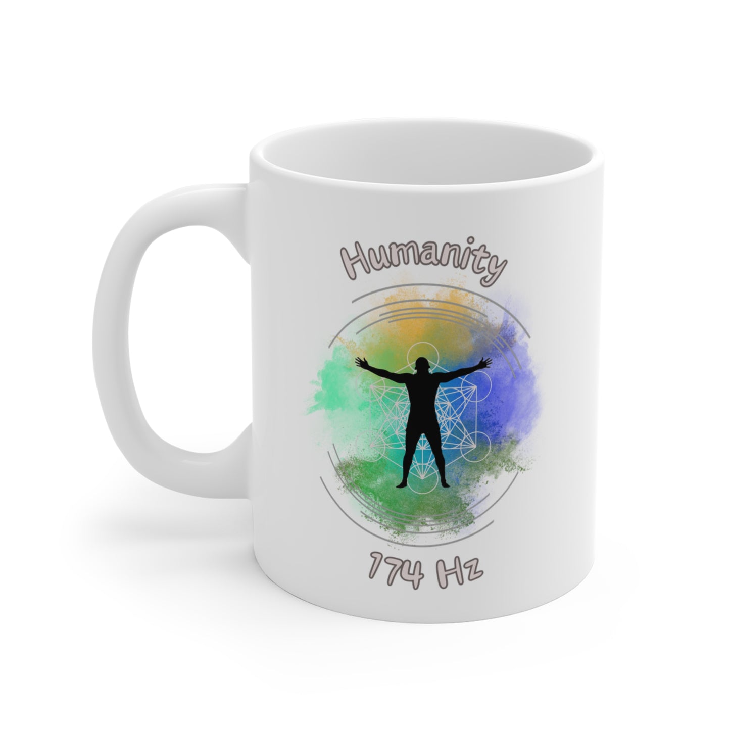 174 Hz Humanity (O2) Mug