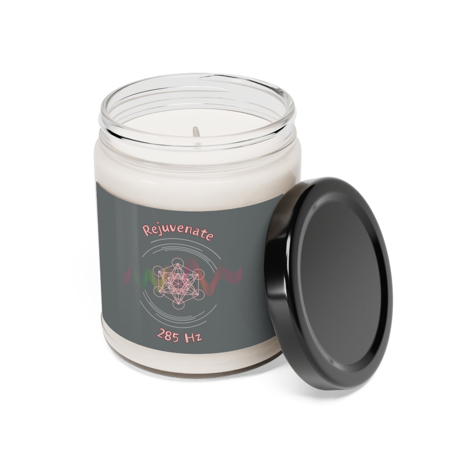 285 Hz Rejuvenate (W1) Scented Soy Candle, 9oz