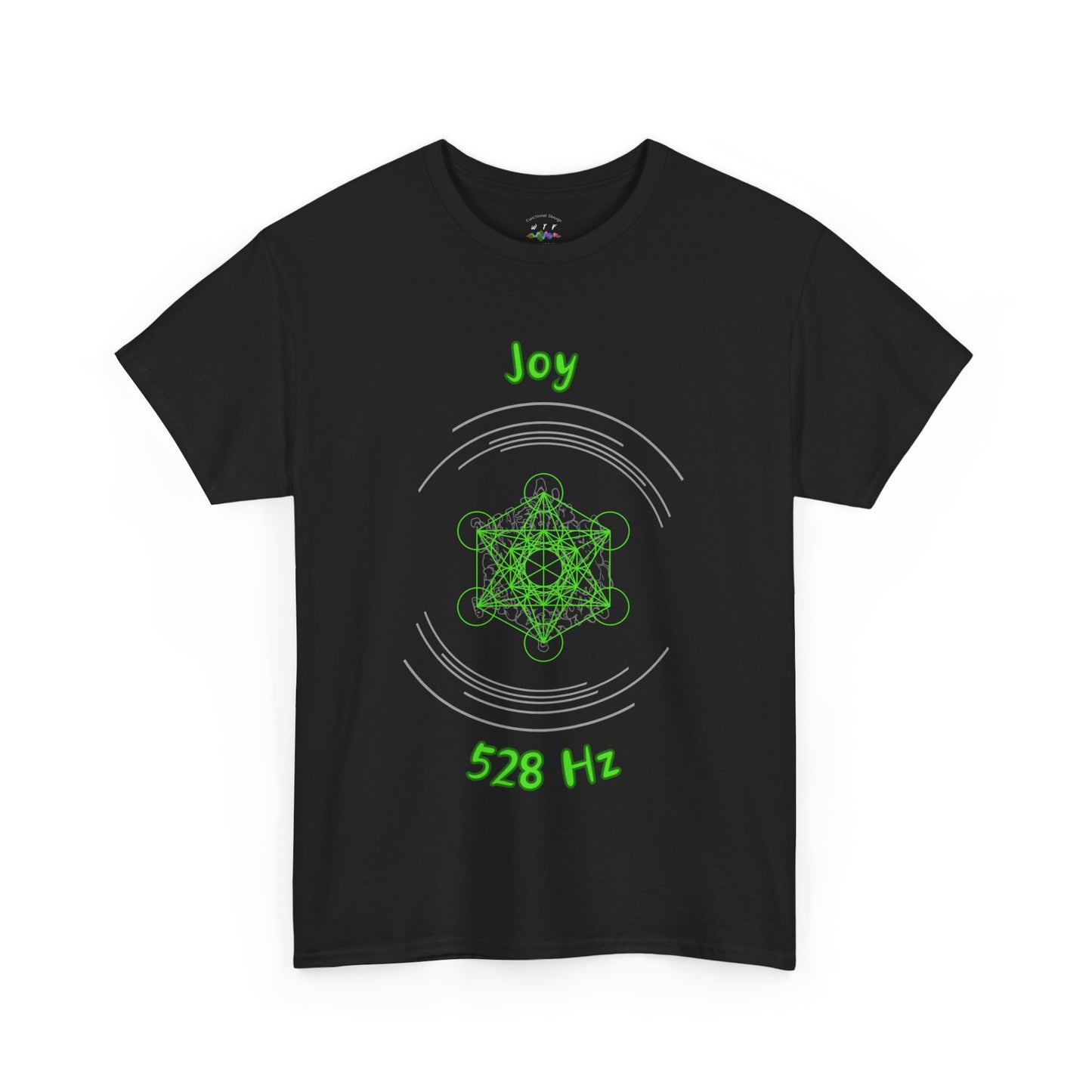 528 Hz Joy (C1) T-Shirt (Original Series - Crystal)