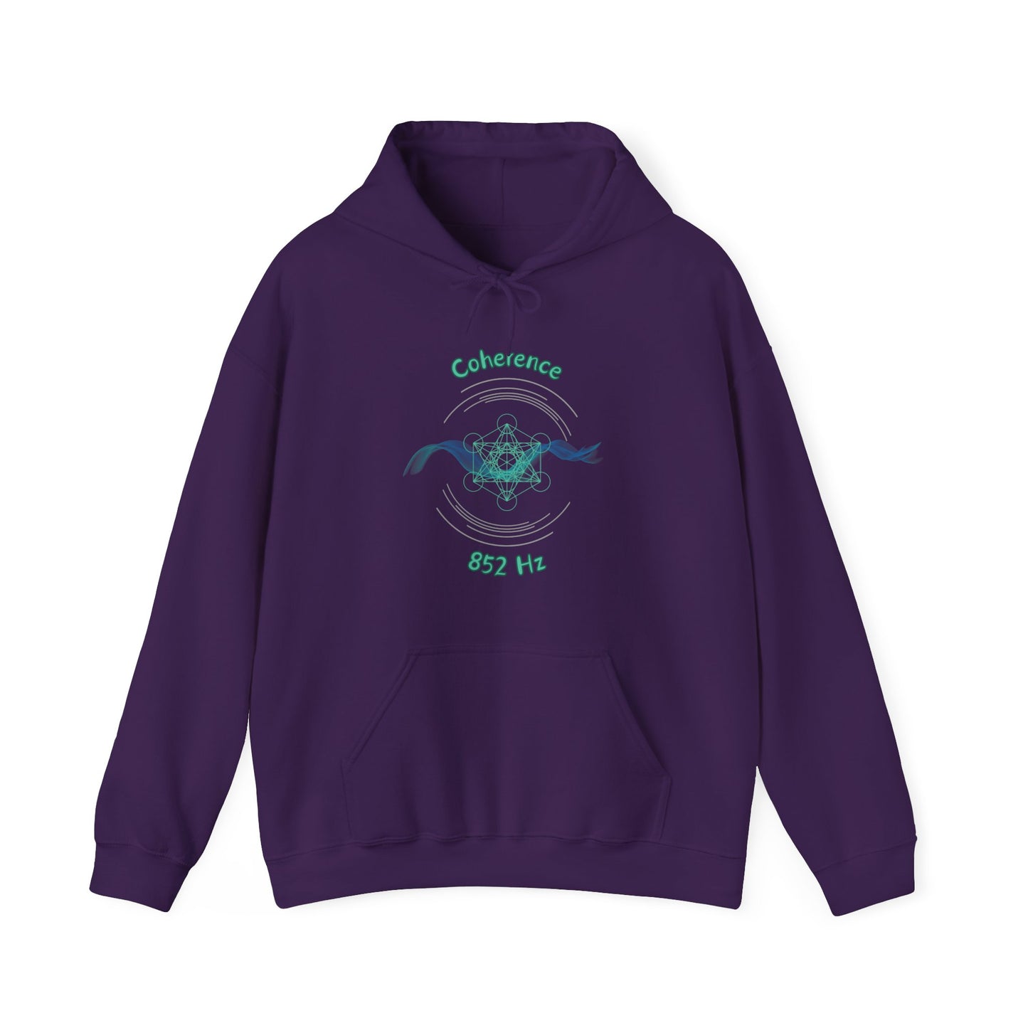 852 Hz Coherence (W1) Hoodie