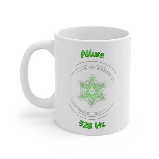 528 Hz Allure (C1) Mug  (Original Series - Crystal)