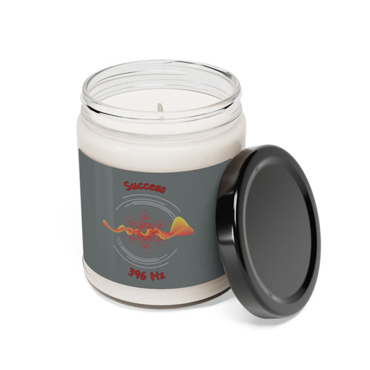 396 Hz Success (W1) Scented Soy Candle, 9oz