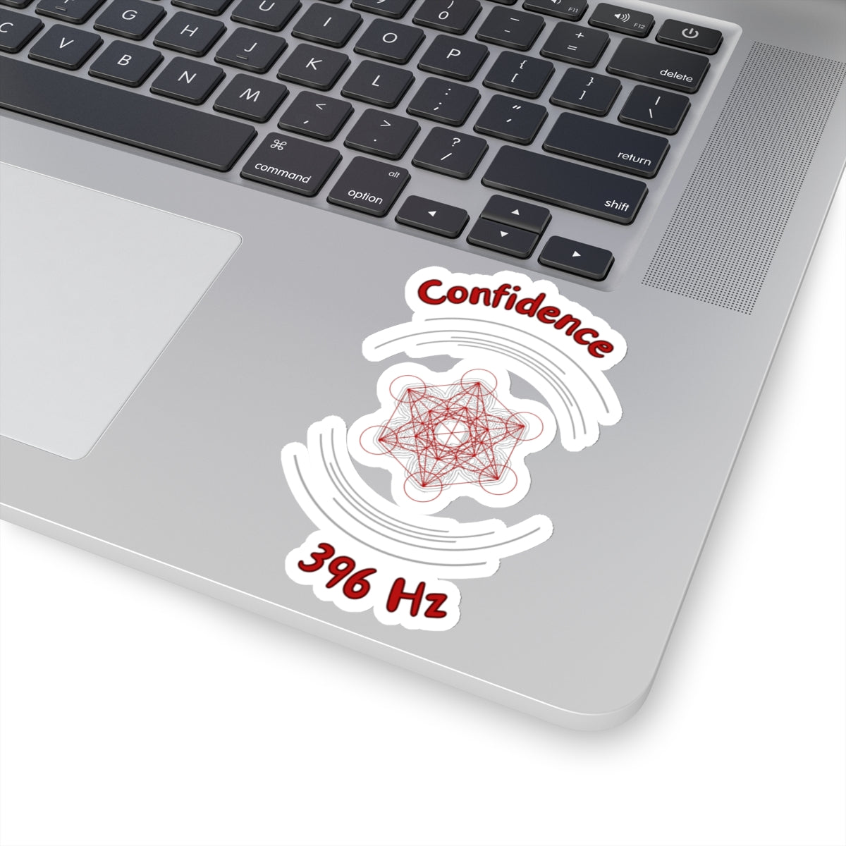 396 Hz Confidence (C1) Stickers (Original Series - Crystal)