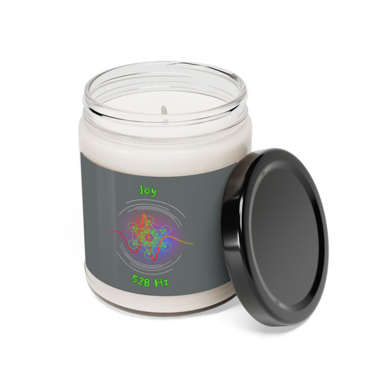 528 Hz Joy (W1) Scented Soy Candle, 9oz