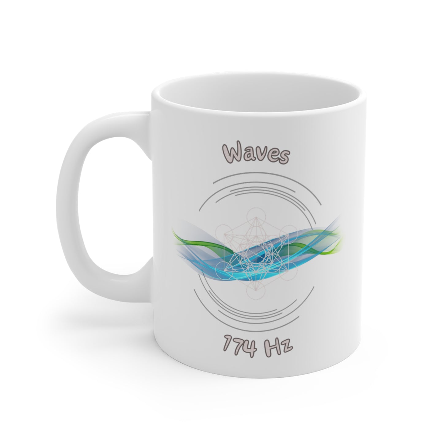 174 Hz Waves (W1) Mug