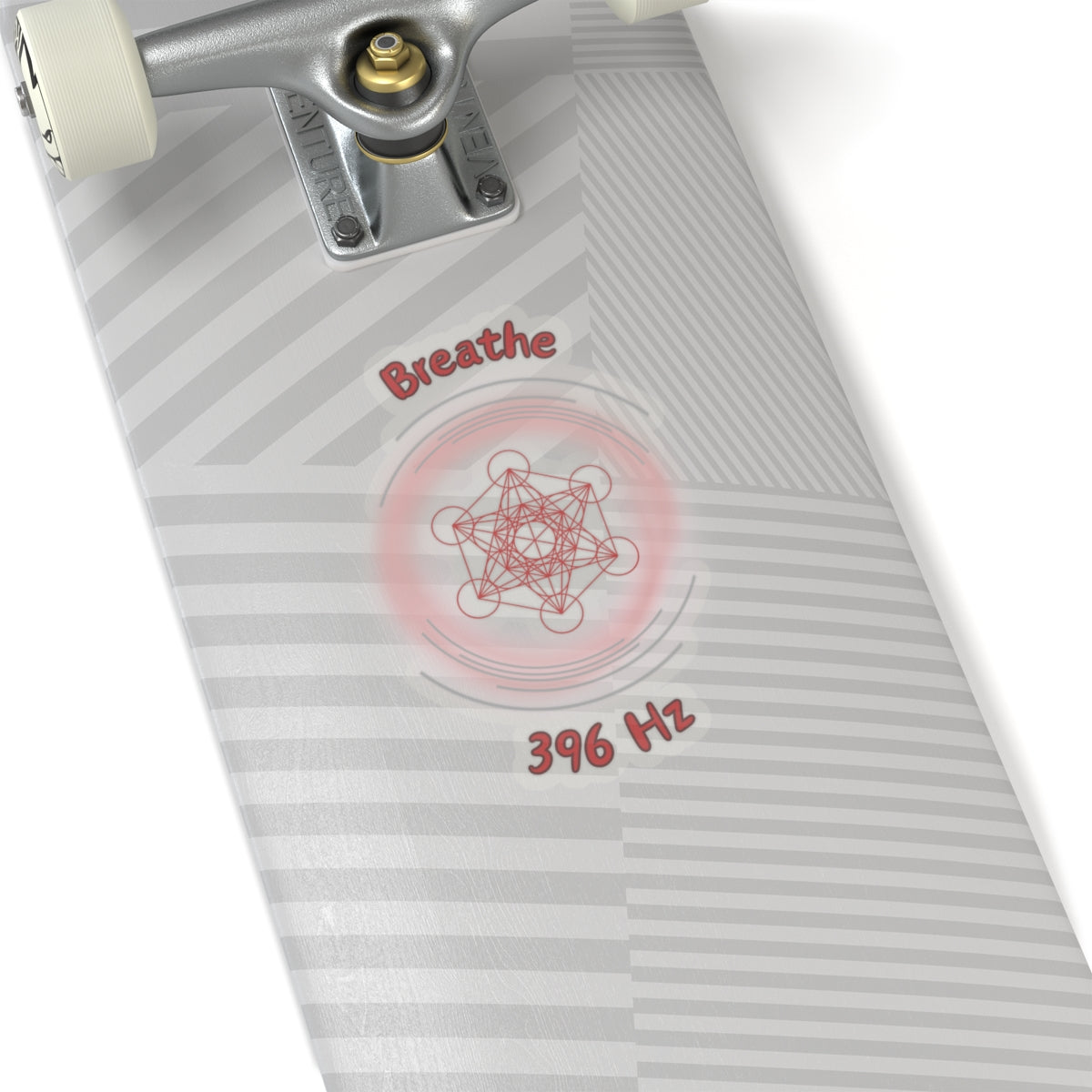 396 Hz Breathe (O1) Stickers