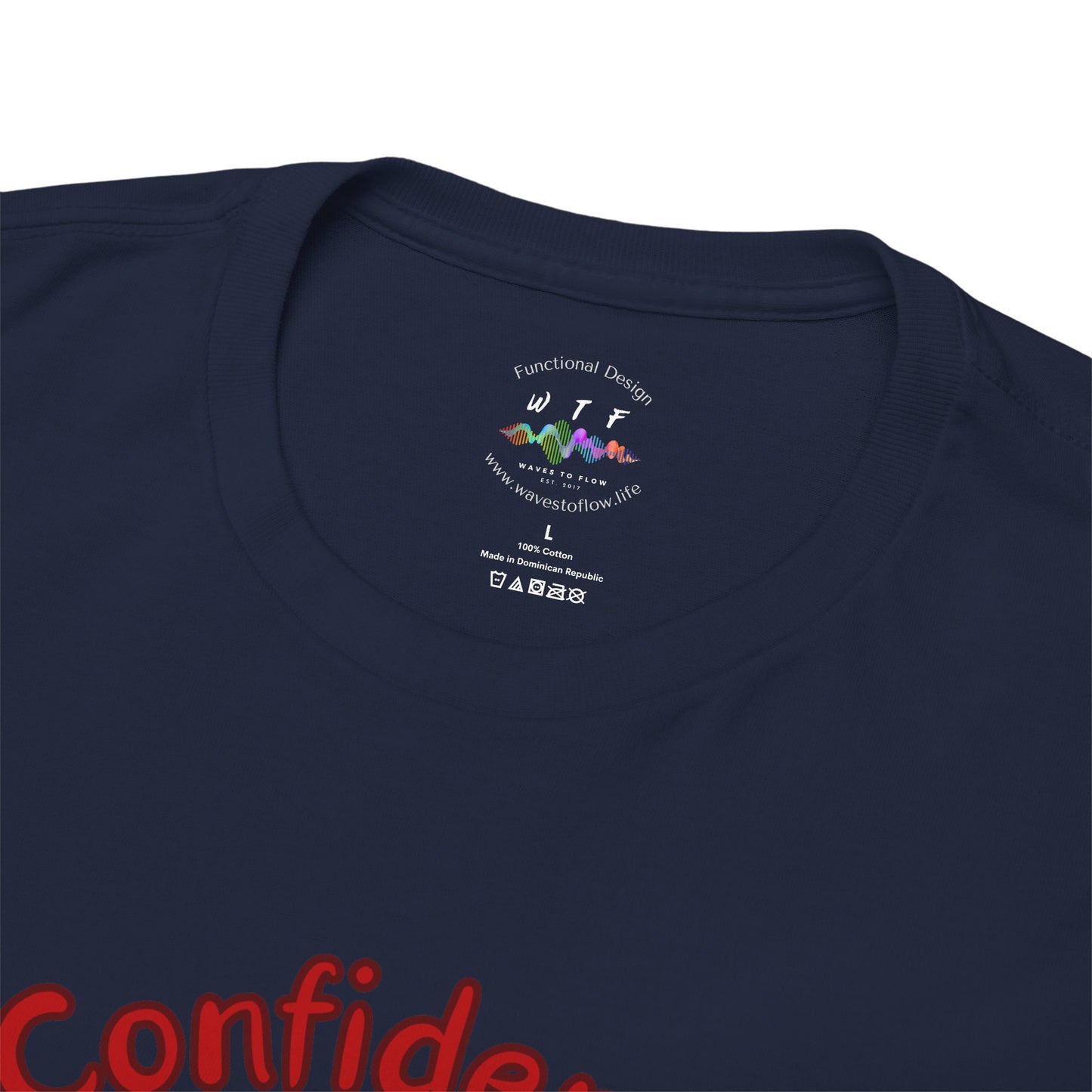 396 Hz Confidence (C1) T-Shirt (Original Series - Crystal)