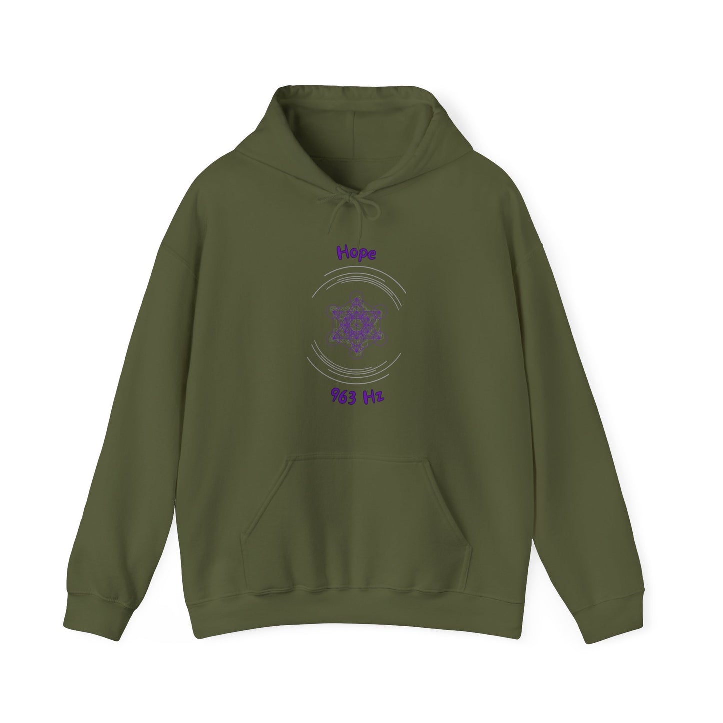 963 Hz Hope (C1) Hoodie (Original Series - Crystal)