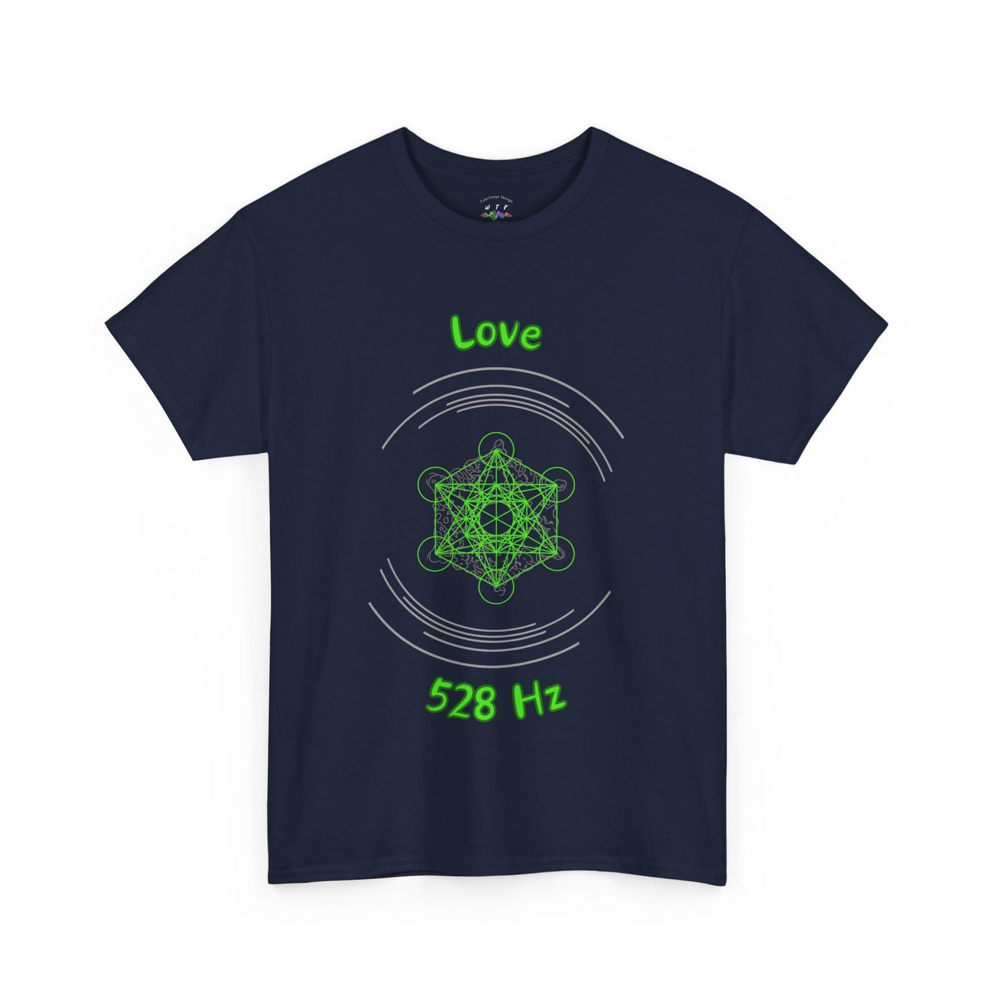 528 Hz Love (C1) T-Shirt (Original Series - Crystal)