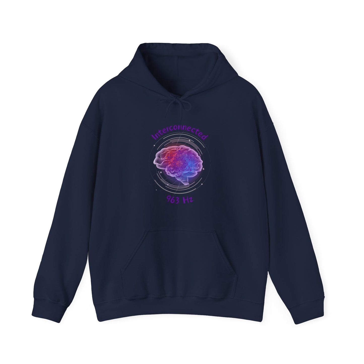 963 Hz Interconnected (O1) Hoodie