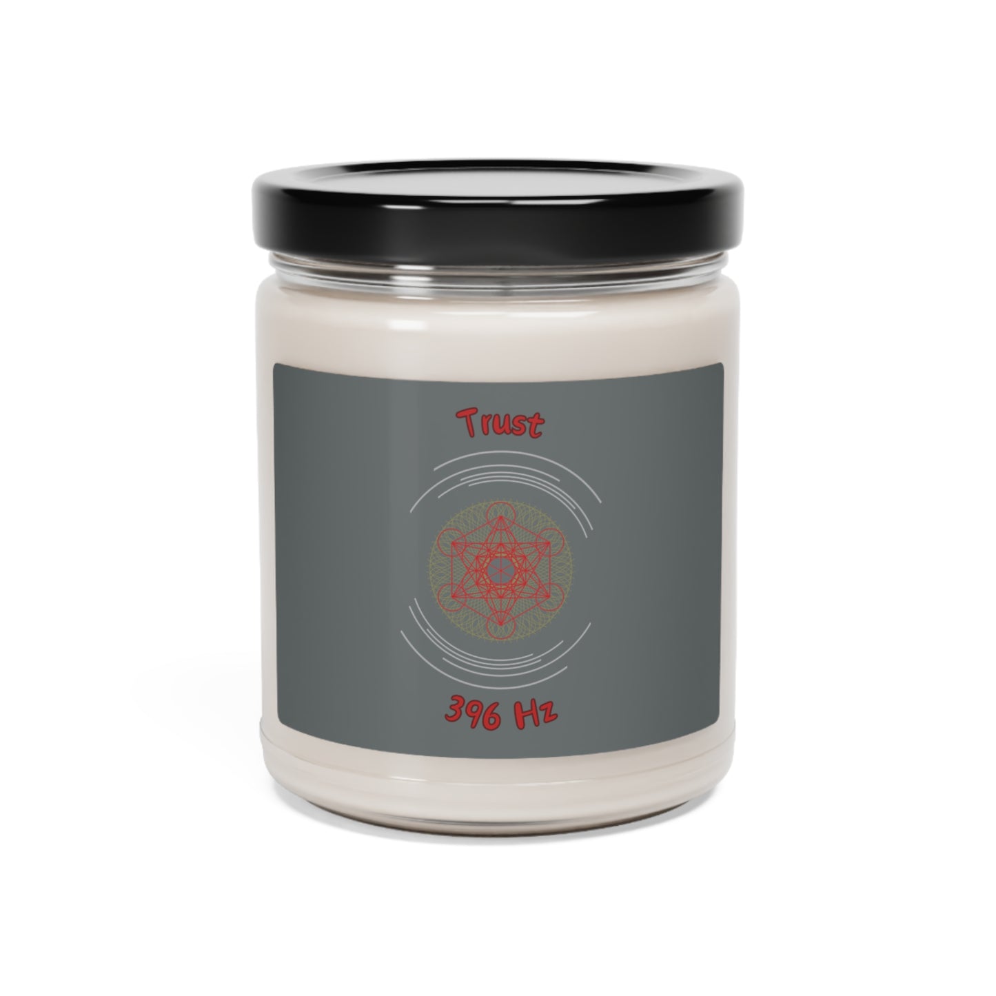 396 Hz Trust (O1) Scented Soy Candle, 9oz