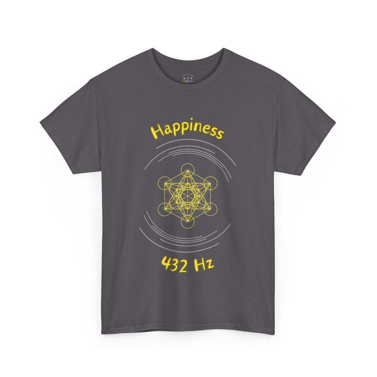 432 Hz Happiness (C1) T-Shirt (Original Series - Crystal)