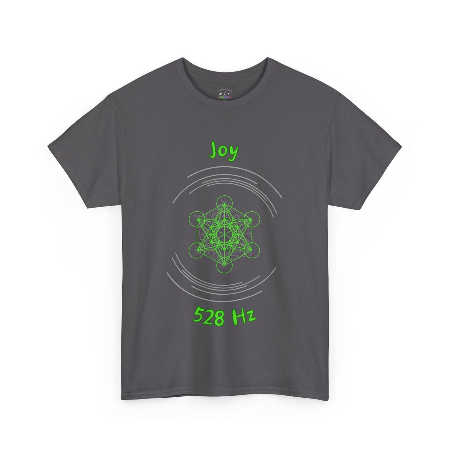 528 Hz Joy (C1) T-Shirt (Original Series - Crystal)