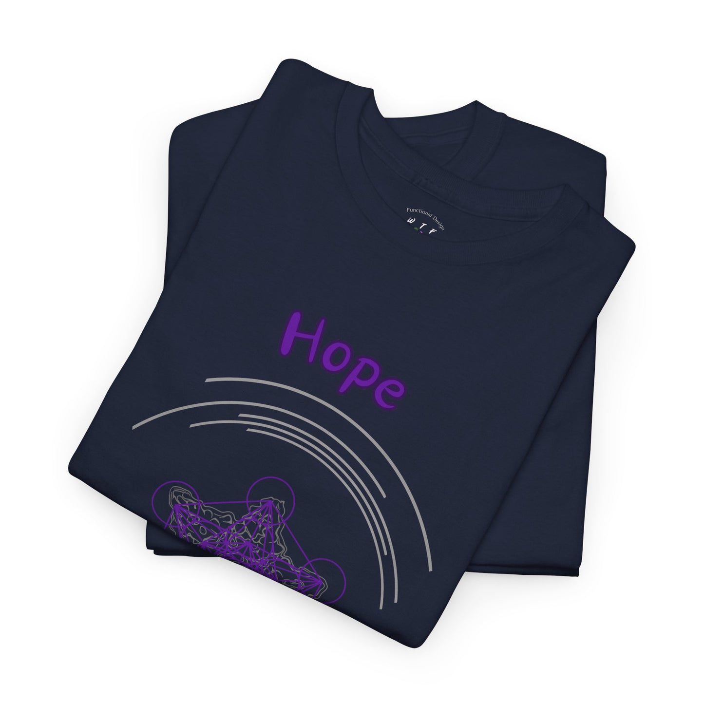 963 Hz Hope (C1) T-Shirt (Original Series - Crystal)