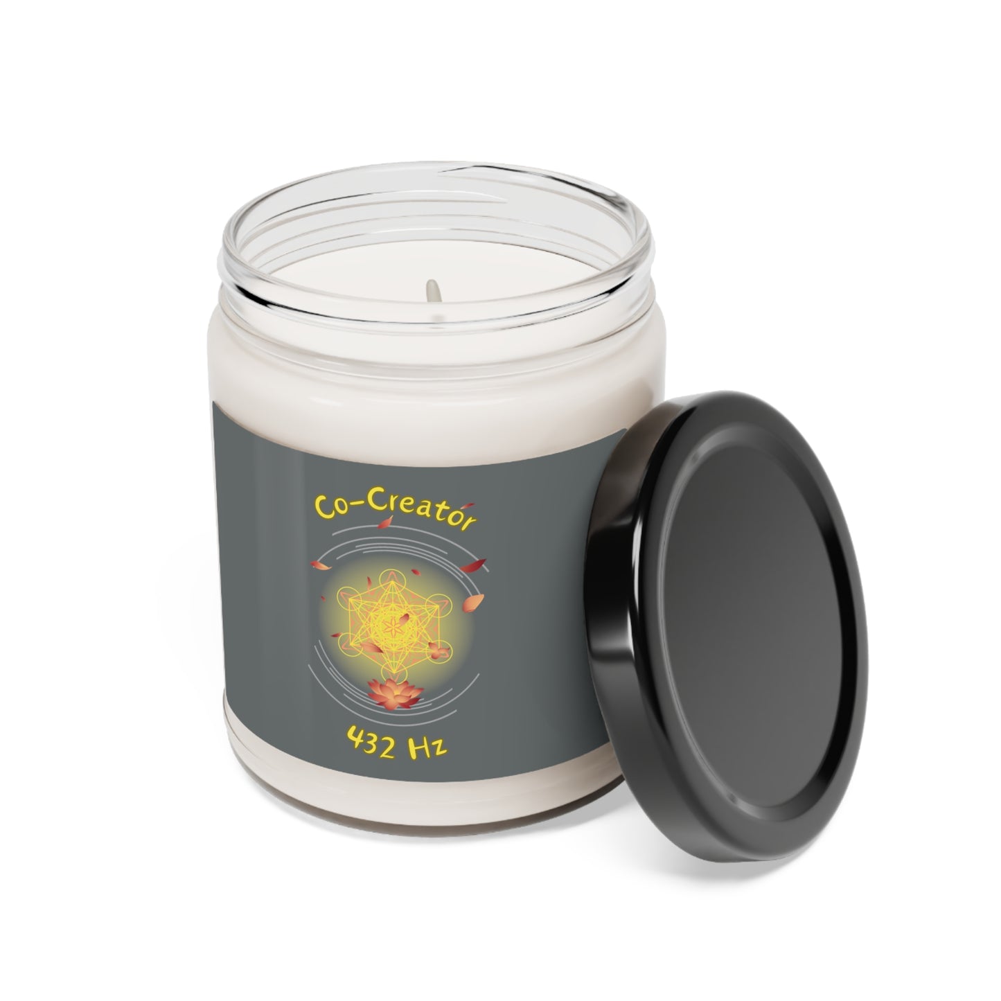 432 Hz Co-Creator (O3) Scented Soy Candle, 9oz