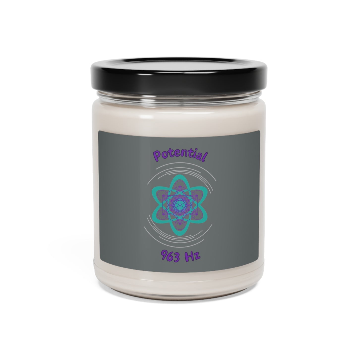 963 Hz Potential (O1) Scented Soy Candle, 9oz