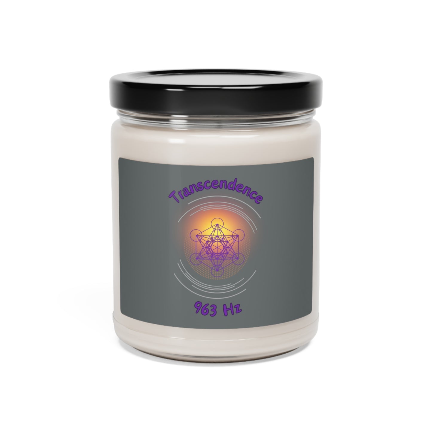 963 Hz Transcendence (O1) Scented Soy Candle, 9oz