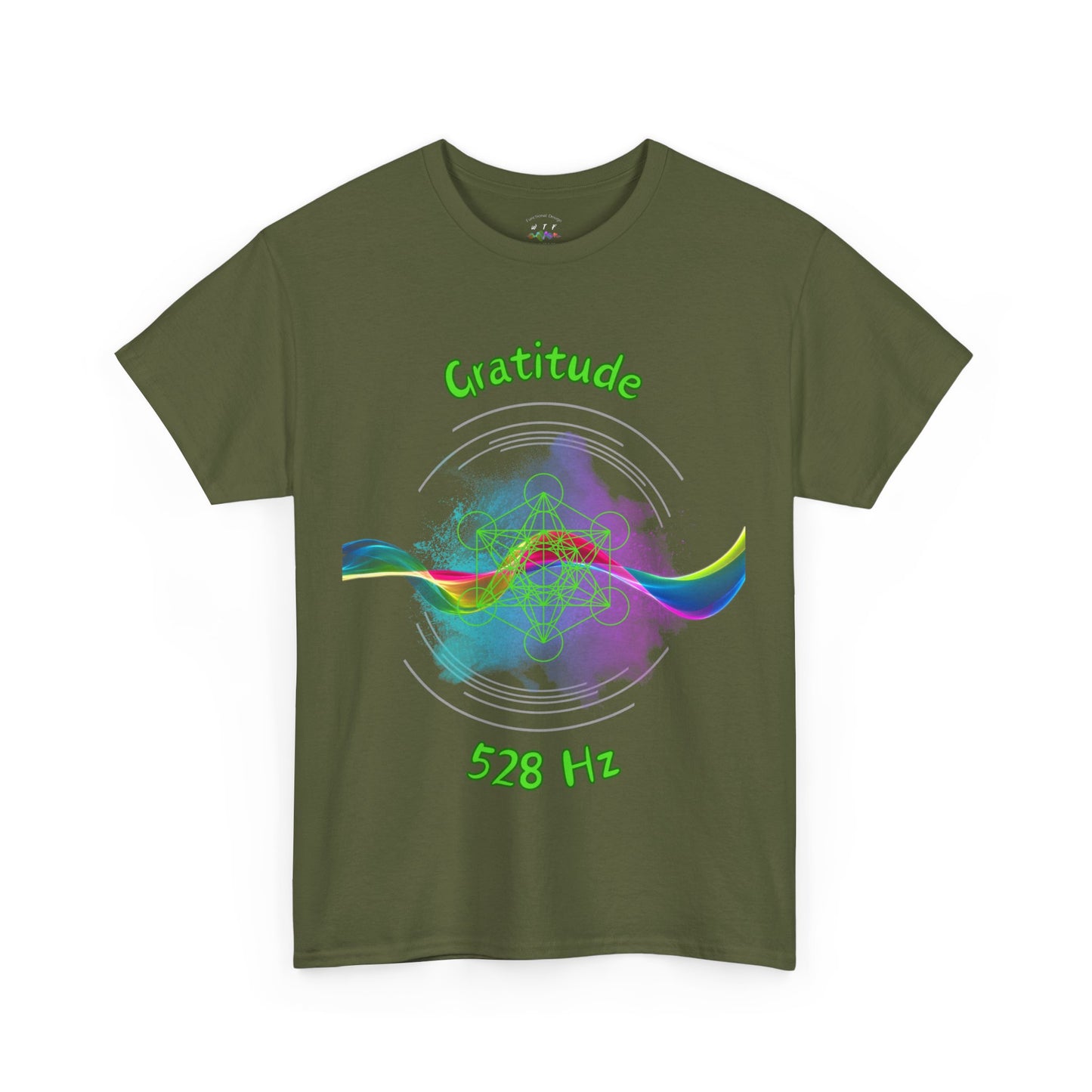 528 Hz Gratitude (W3) T-Shirt