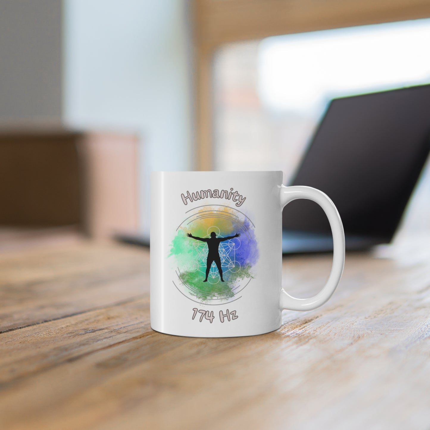 174 Hz Humanity (O2) Mug