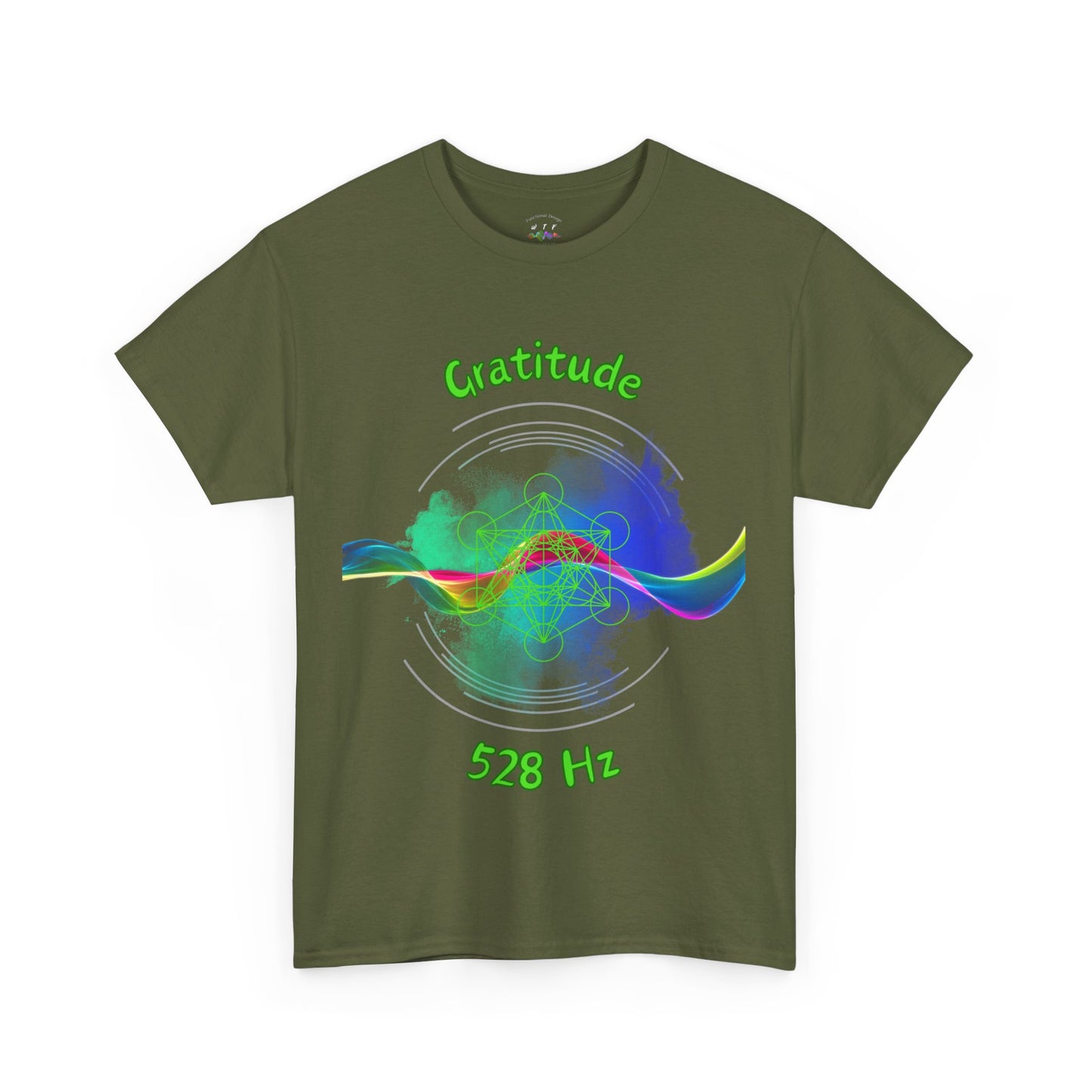 528 Hz Gratitude (W2) T-Shirt