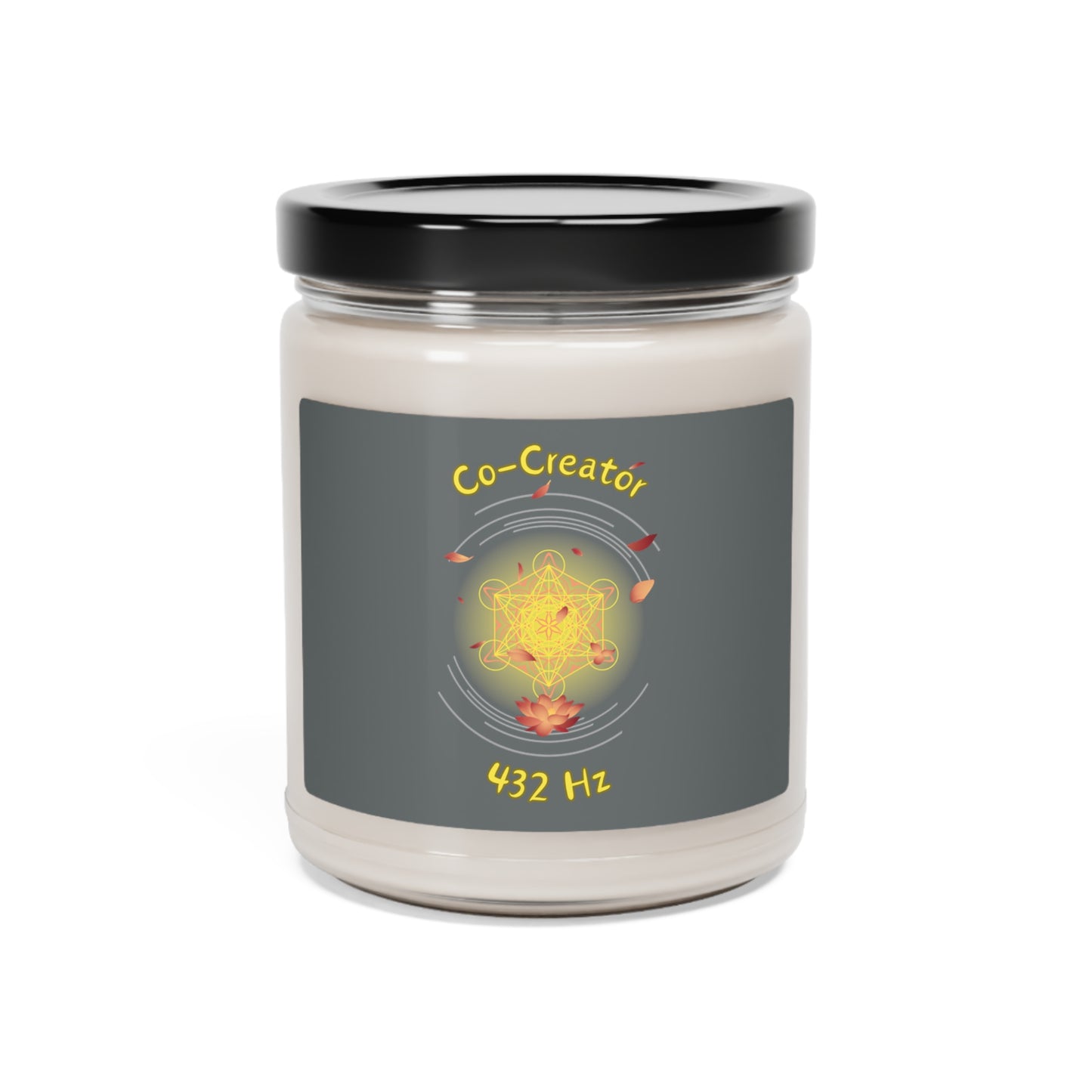 432 Hz Co-Creator (O3) Scented Soy Candle, 9oz