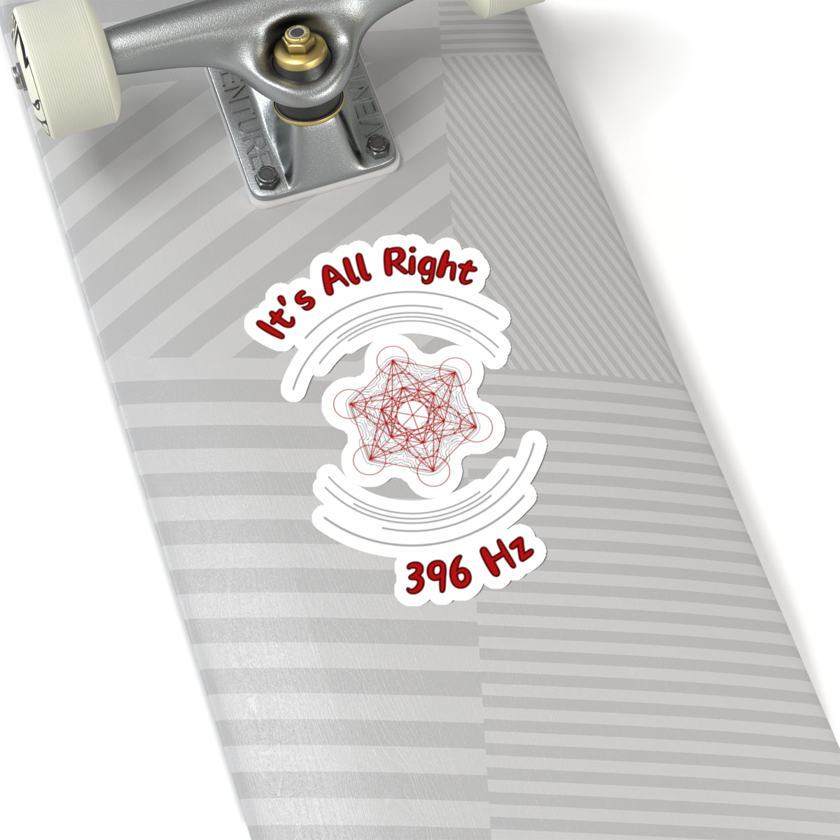 396 Hz It's All Right (C1) Stickers (Original Series - Crystal)