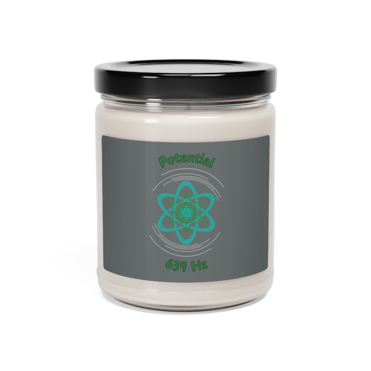 639 Hz Potential (O1) Scented Soy Candle, 9oz